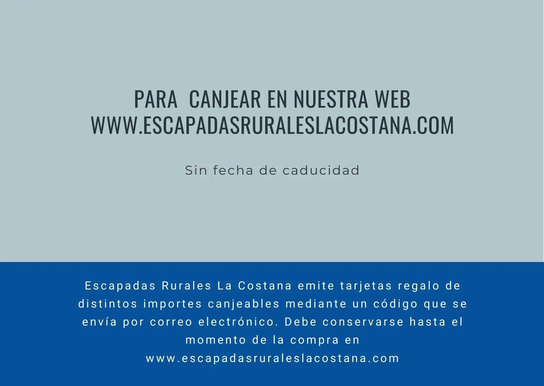 Regala una escapada rural