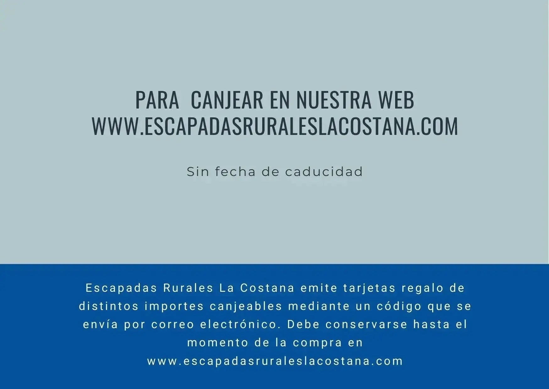 Tarjeta Regalo